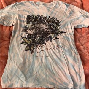 Ravenclaw Tie-Dye Tee - Blue and White